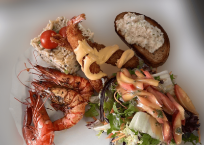 Recette fraîche au Restaurant Saint-Prex Le Taillecou au bord du lac Léman